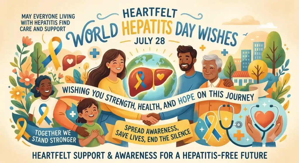 Heartfelt World Hepatitis Day Wishes
