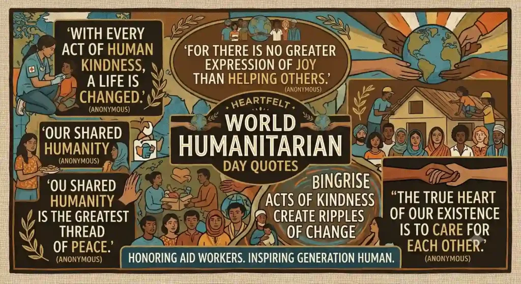 Heartfelt World Humanitarian Day Quotes
