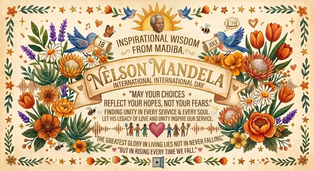 Inspirational Nelson Mandela International Day Quotes