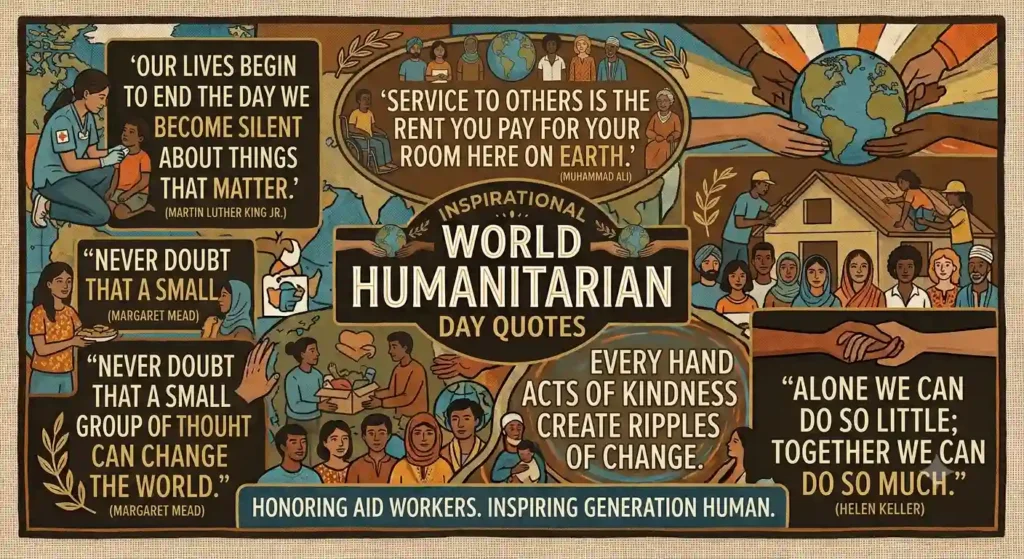 Inspirational World Humanitarian Day Quotes