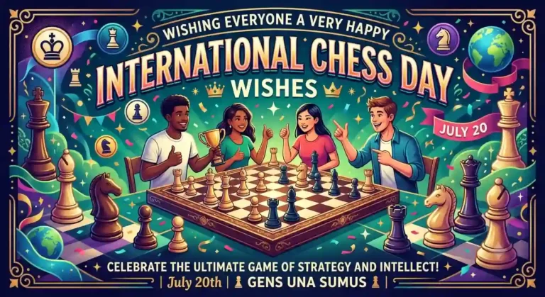 International Chess Day Wishes