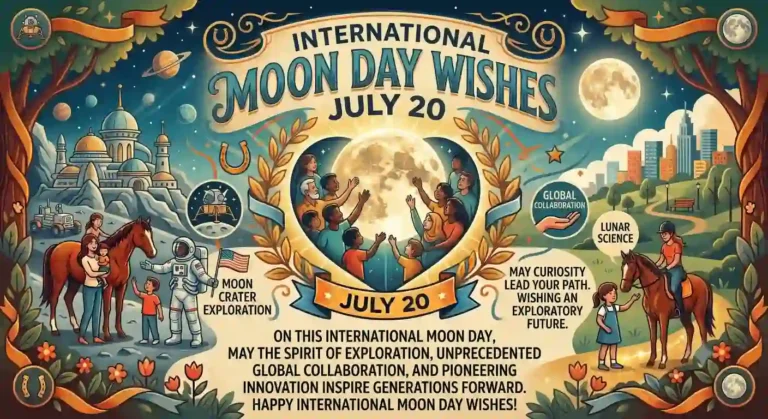 International Moon Day Wishes