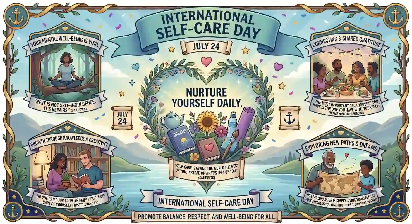 International Self-Care Day Quotes