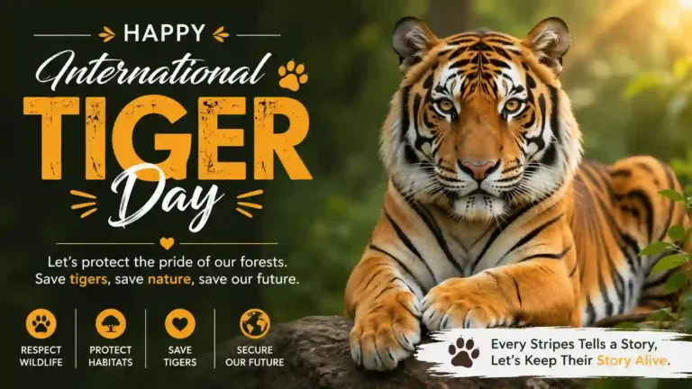 International Tiger Day Wishes