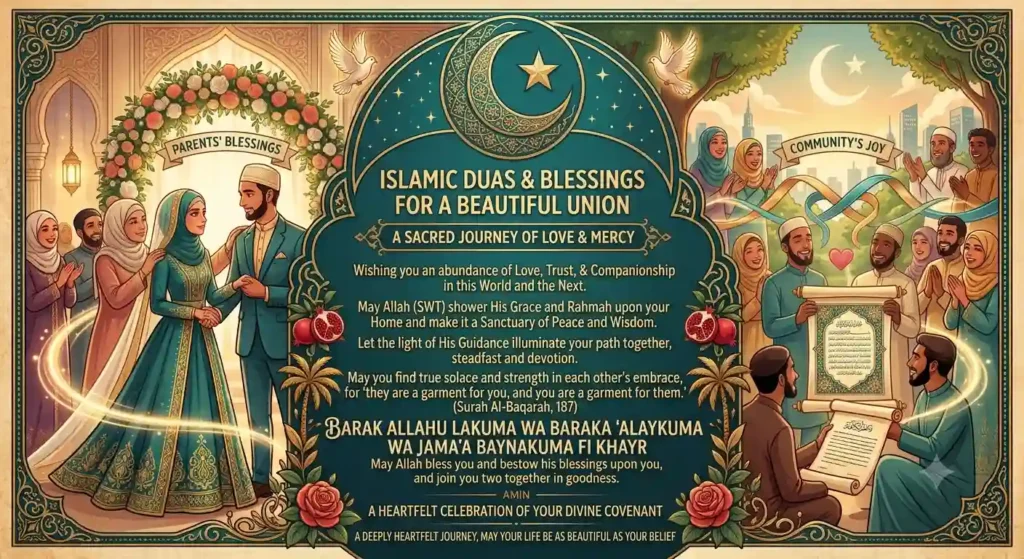 Islamic Duas & Blessings for Wedding