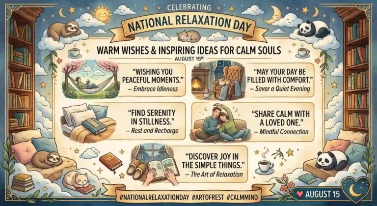 National Relaxation Day Wishes