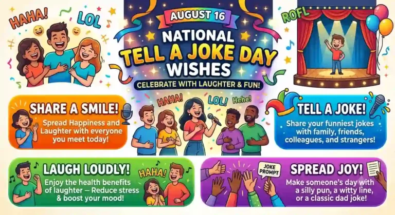 National Tell a Joke Day Wishes