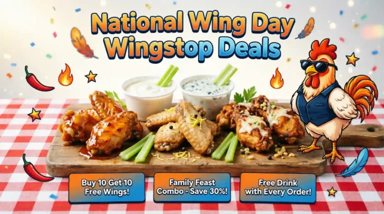 National Wing Day Wings top Deals