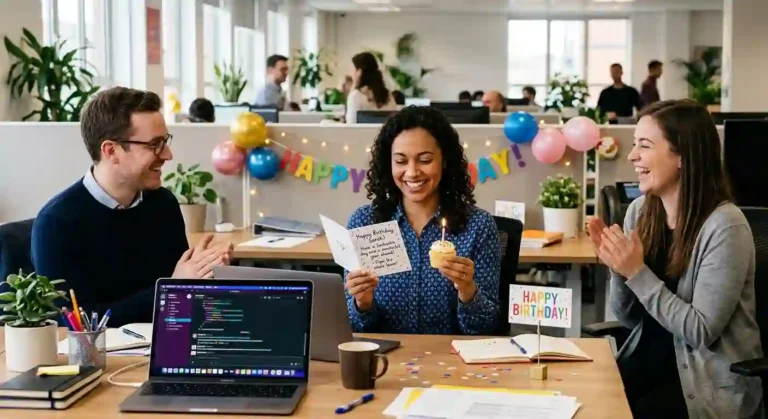 short birthday wishes for coworker