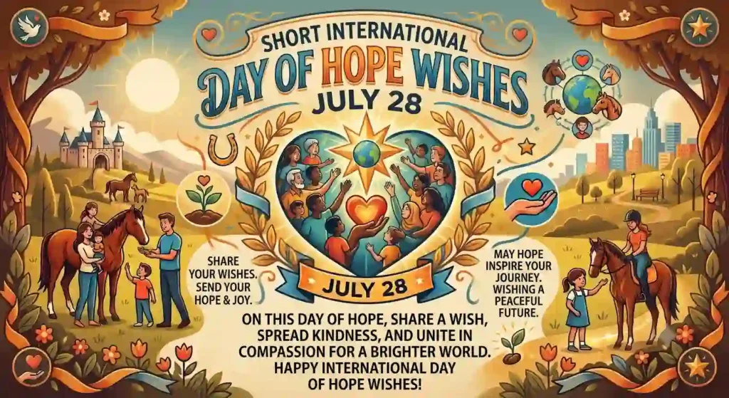 Short International Day of Hope Wishes