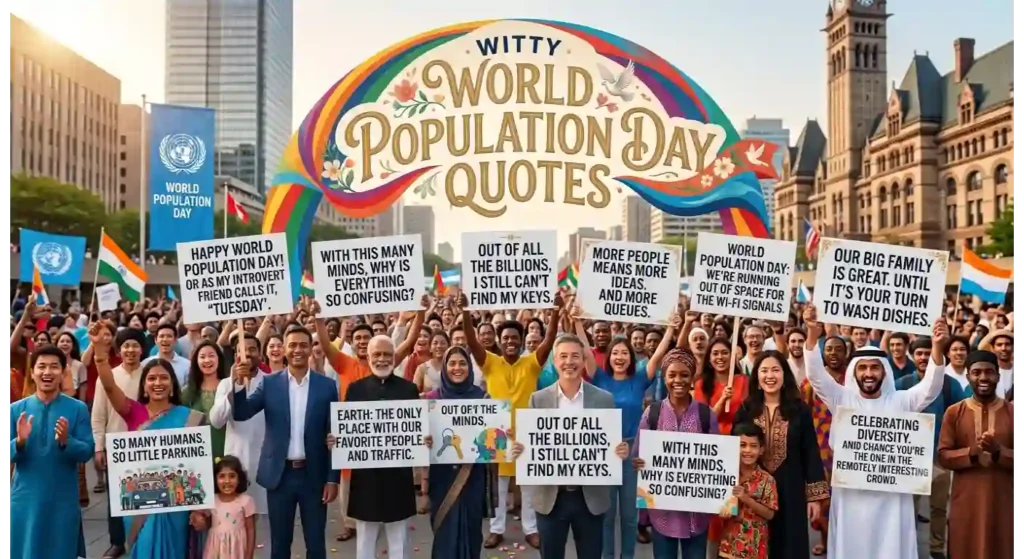 Witty World Population Day Quotes