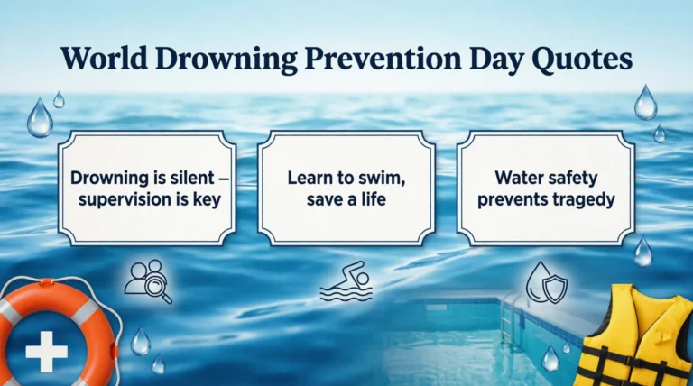 World Drowning Prevention Day Quotes