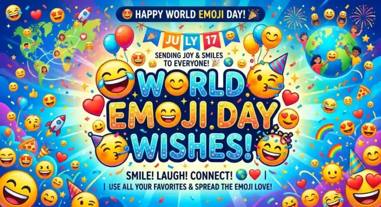 World Emoji Day Wishes