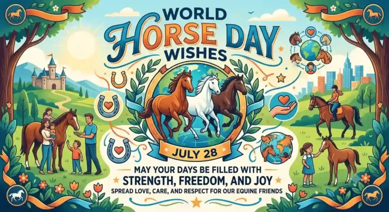 World Horse Day Wishes