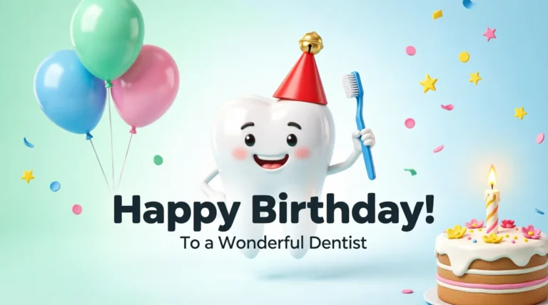 birthday wishes for a dentist