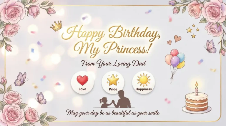 birthday wishes for daughter from dad