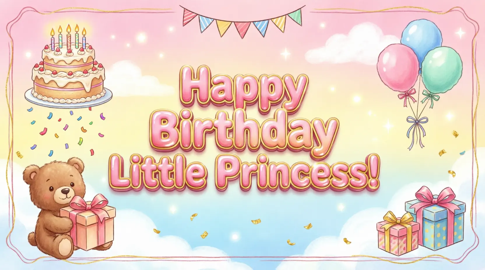 birthday wishes for little girl