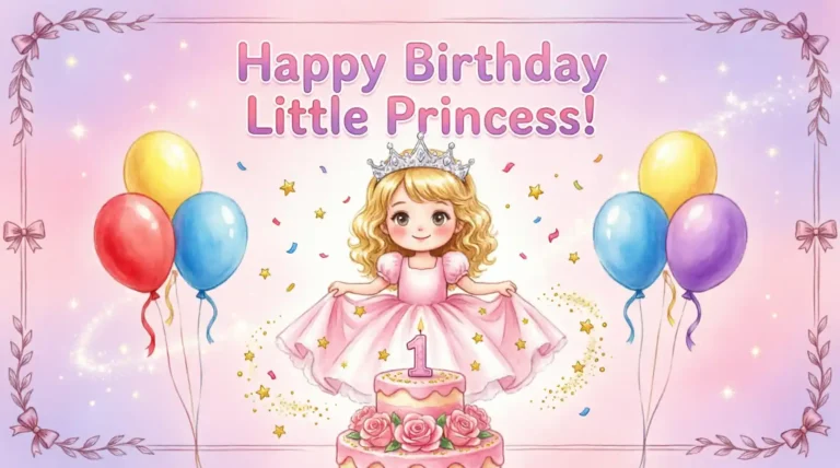 birthday wishes for little princess