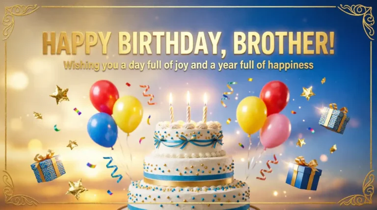 birthday wishes for my brother