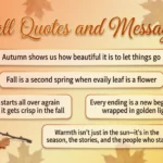 Fall Quotes and Messages