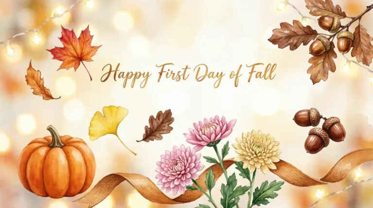 First Day of Fall Wishes