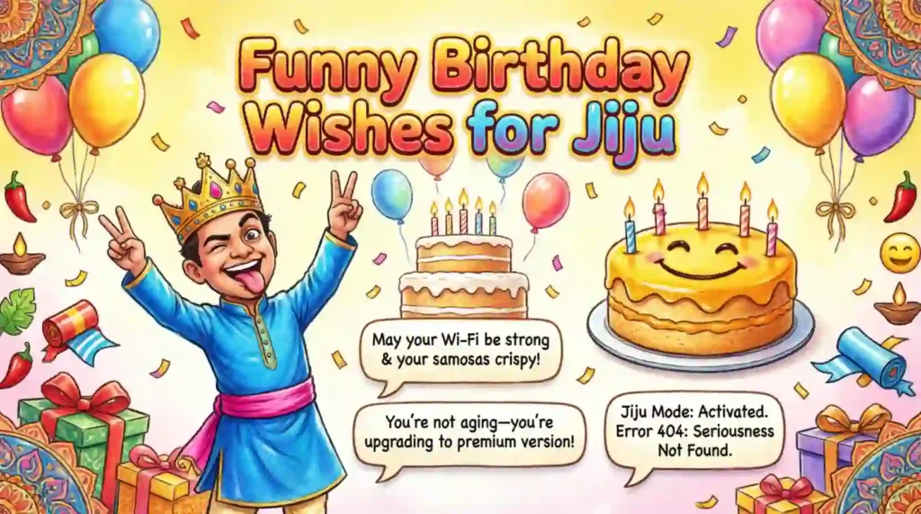 Funny Birthday Wishes for Jiju