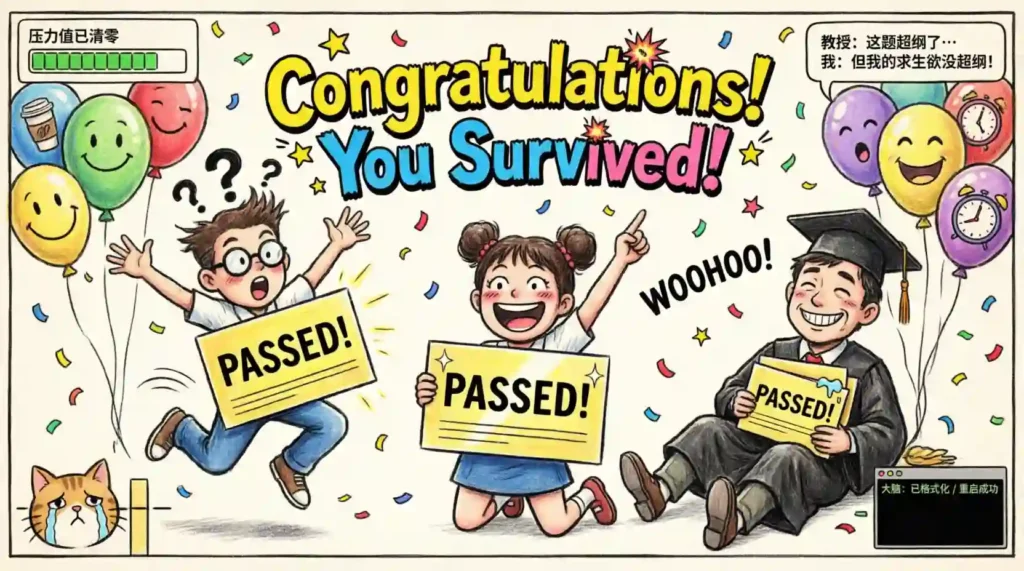 Funny Congratulations Wishes for Result