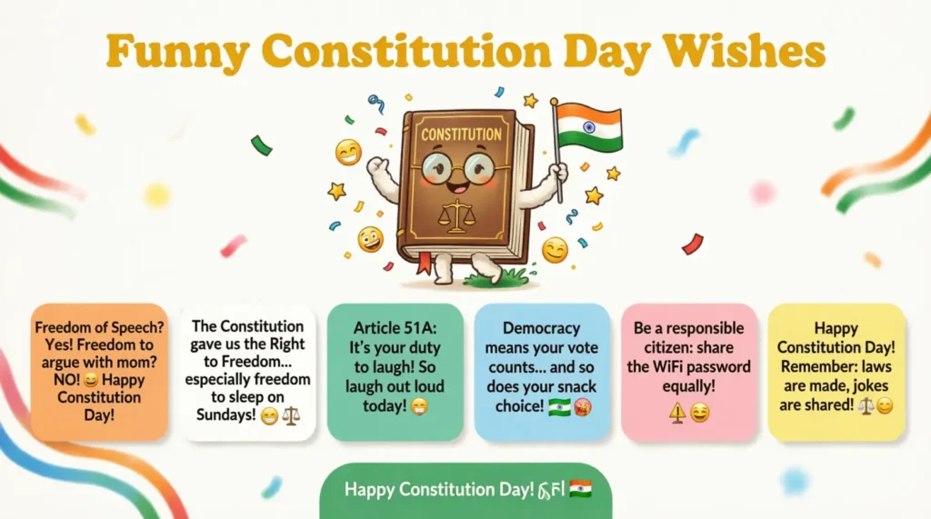 Funny Constitution Day Wishes