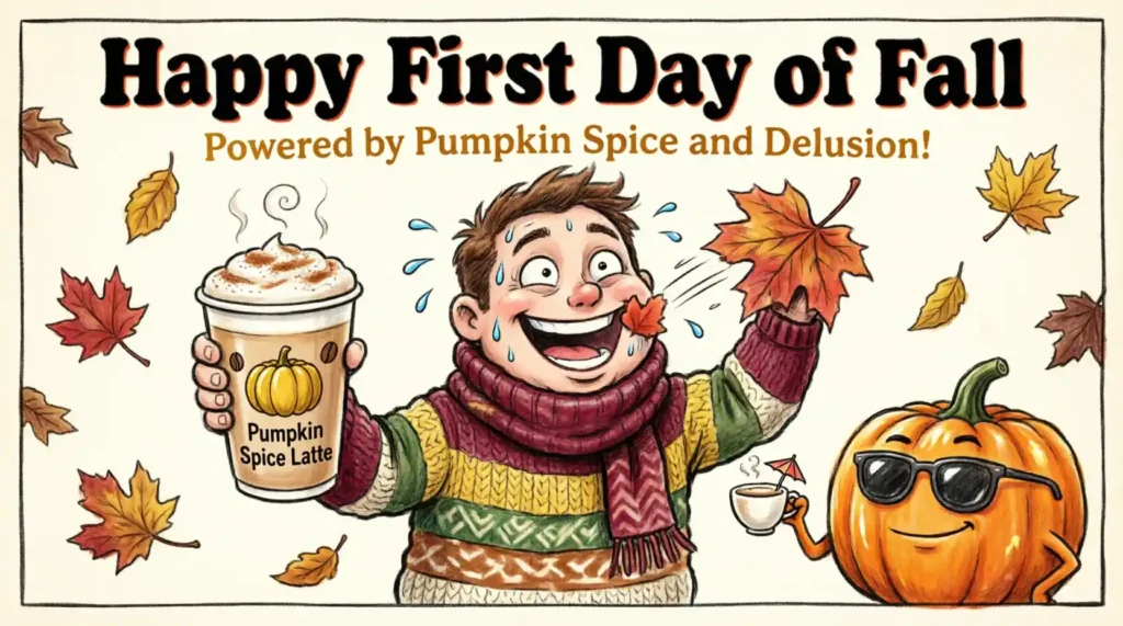  Funny First Day of Fall Wishes