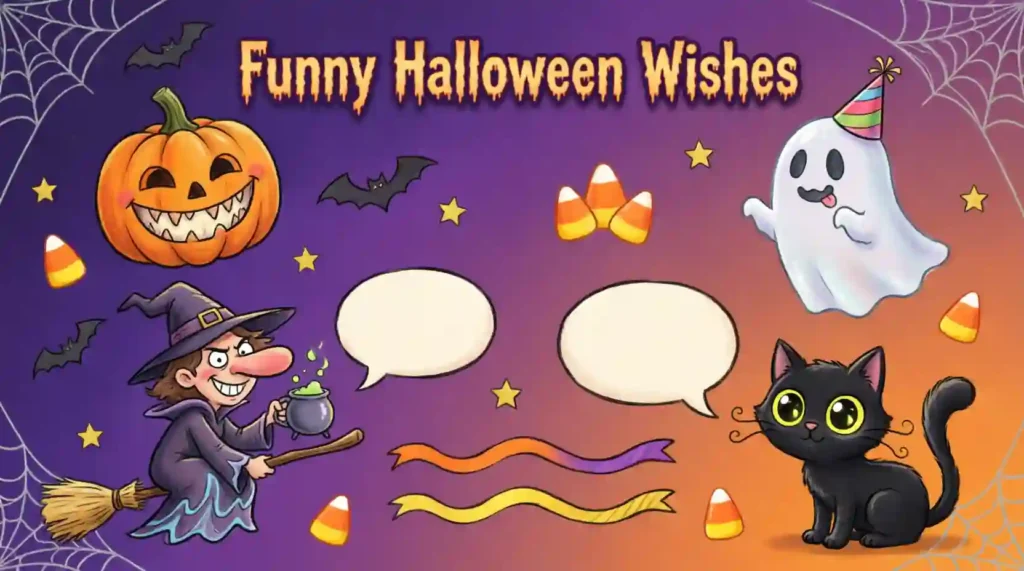Funny Halloween Wishes for Friends