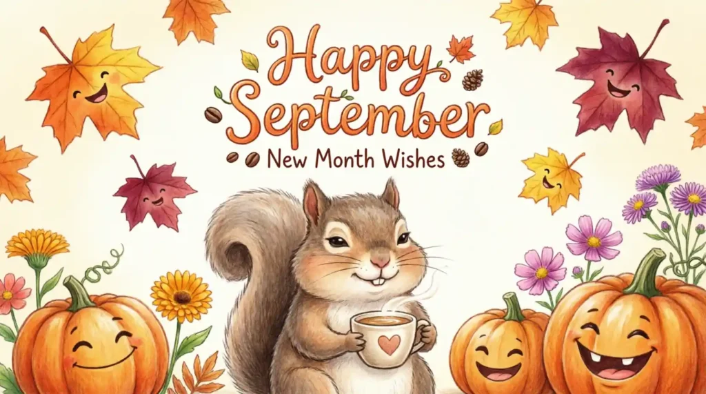 Funny Happy New Month September Wishes