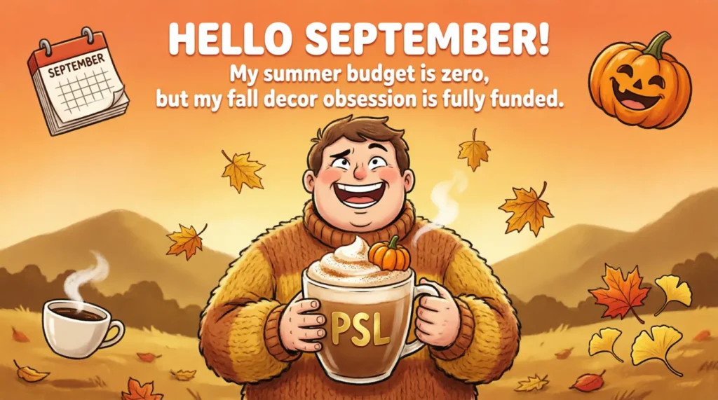 Funny Welcome September Quotes
