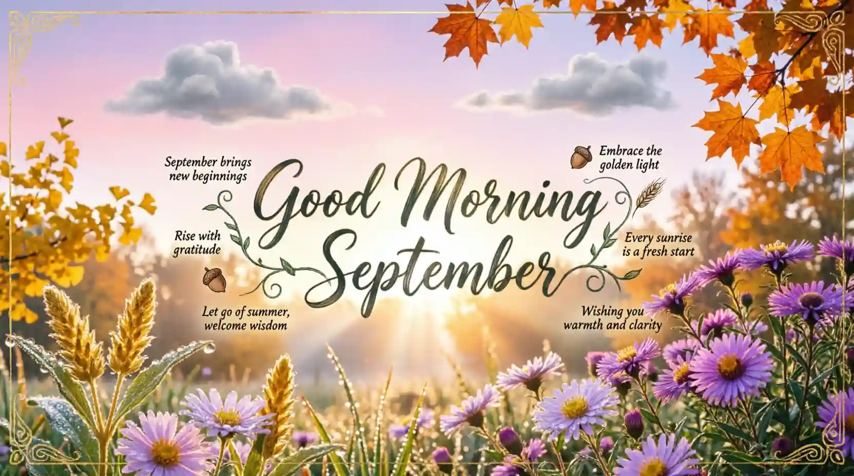 Good Morning September Wishes