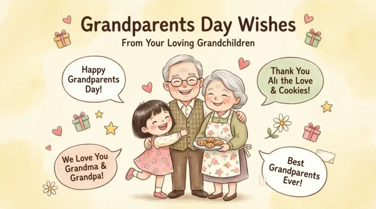 Grandparents Day Wishes from Grandchildren