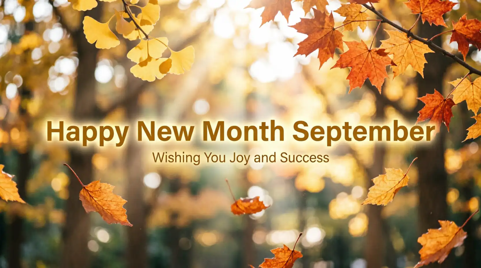 Happy New Month September Wishes