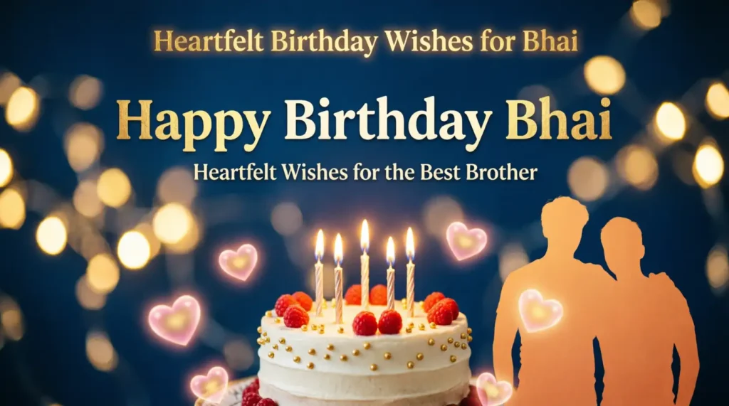 Heartfelt Birthday Wishes for Bhai