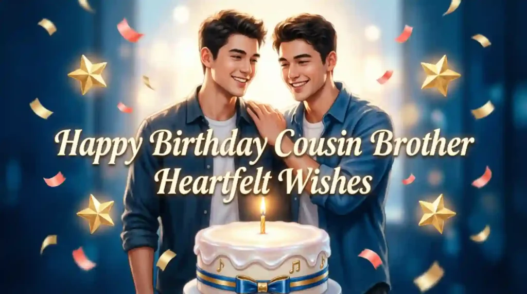 Heartfelt Birthday Wishes for Cousin Brother