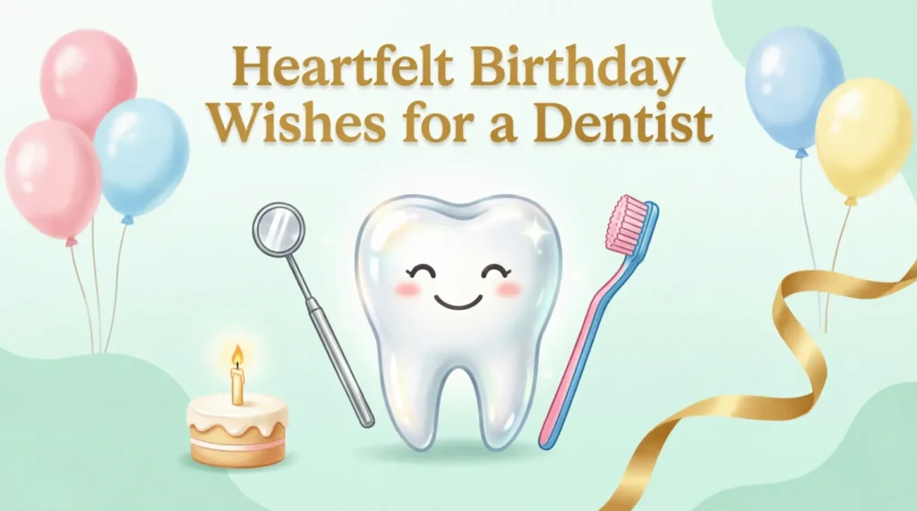Heartfelt Birthday Wishes for Dentist