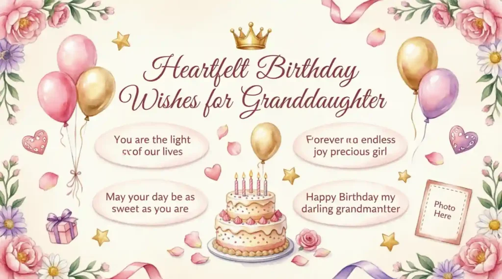 Heartfelt Birthday Wishes for Granddaughter