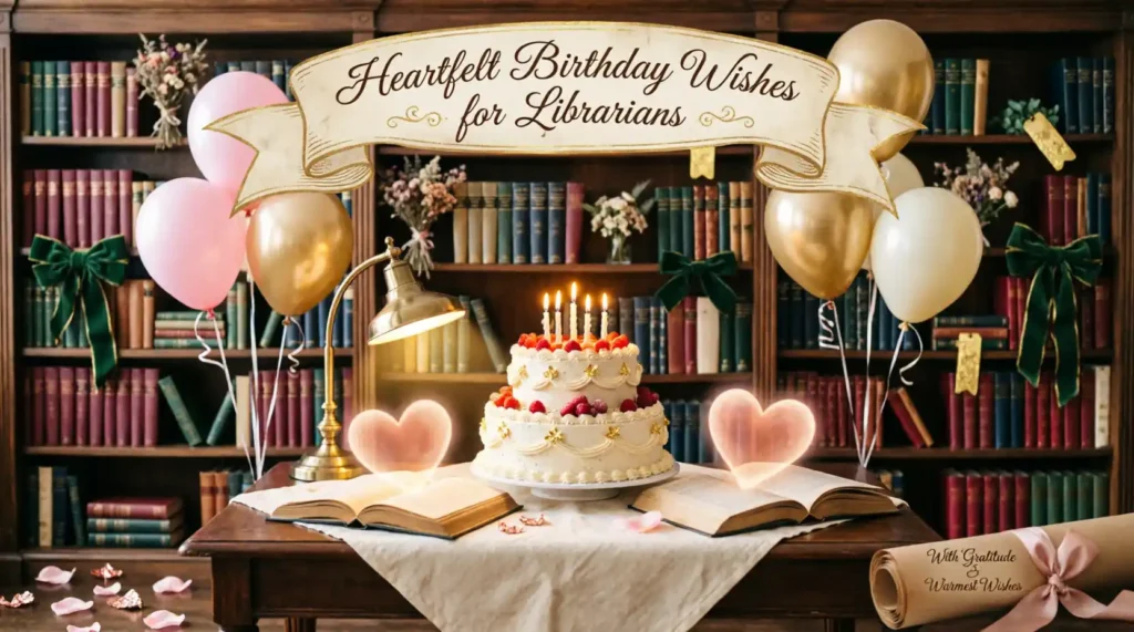 Heartfelt Birthday Wishes for Librarians