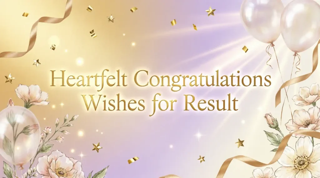 Heartfelt Congratulations Wishes for Result
