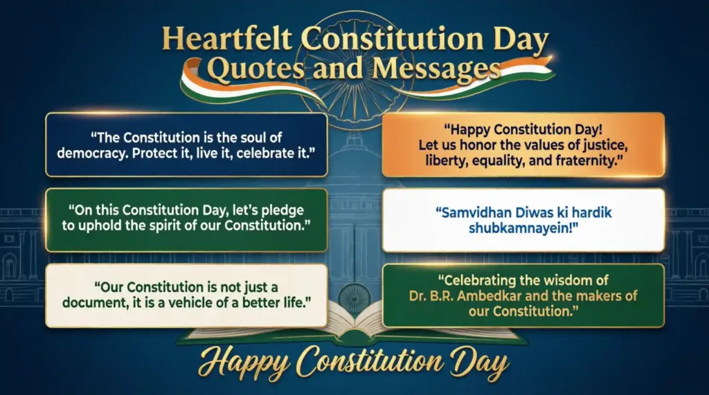 Heartfelt Constitution Day Quotes and Messages