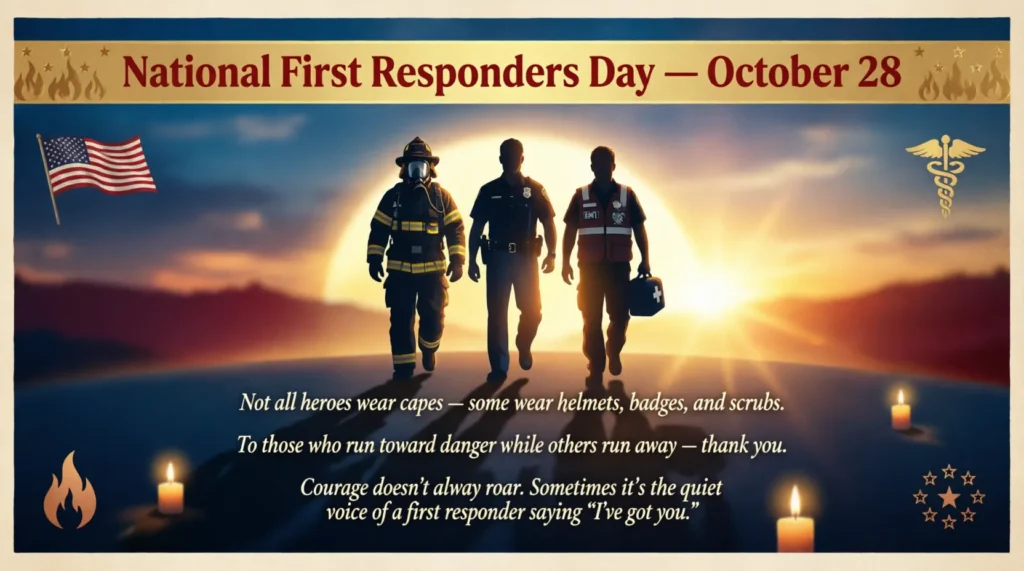 Heartfelt First Responders Day Quotes