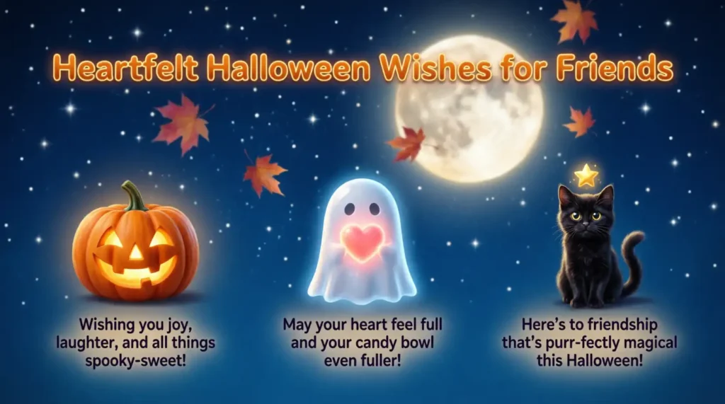 Heartfelt Halloween Wishes for Friends