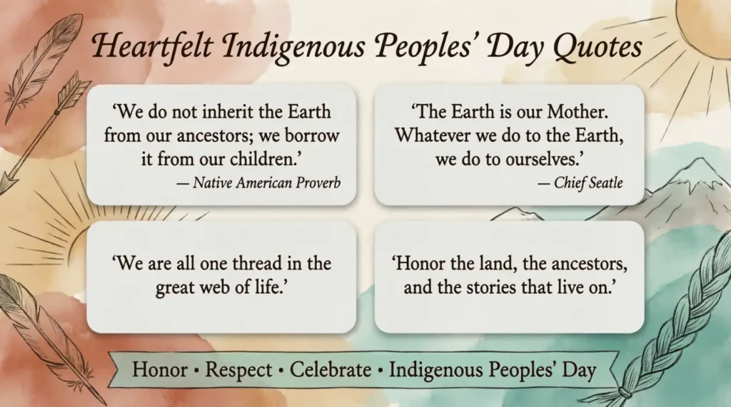  Heartfelt Indigenous Peoples Day Quotes