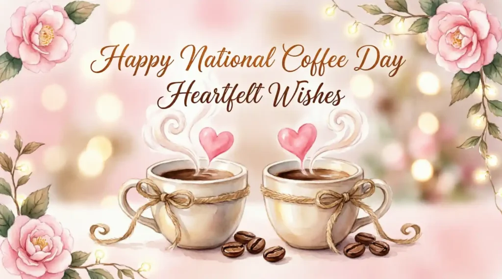 Heartfelt National Coffee Day Wishes
