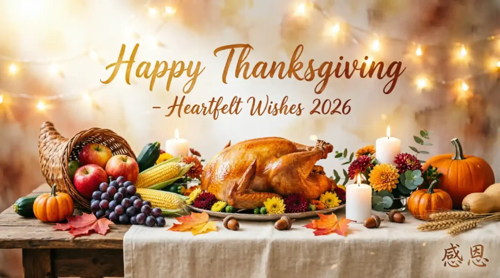 Heartfelt Thanksgiving Wishes 2026