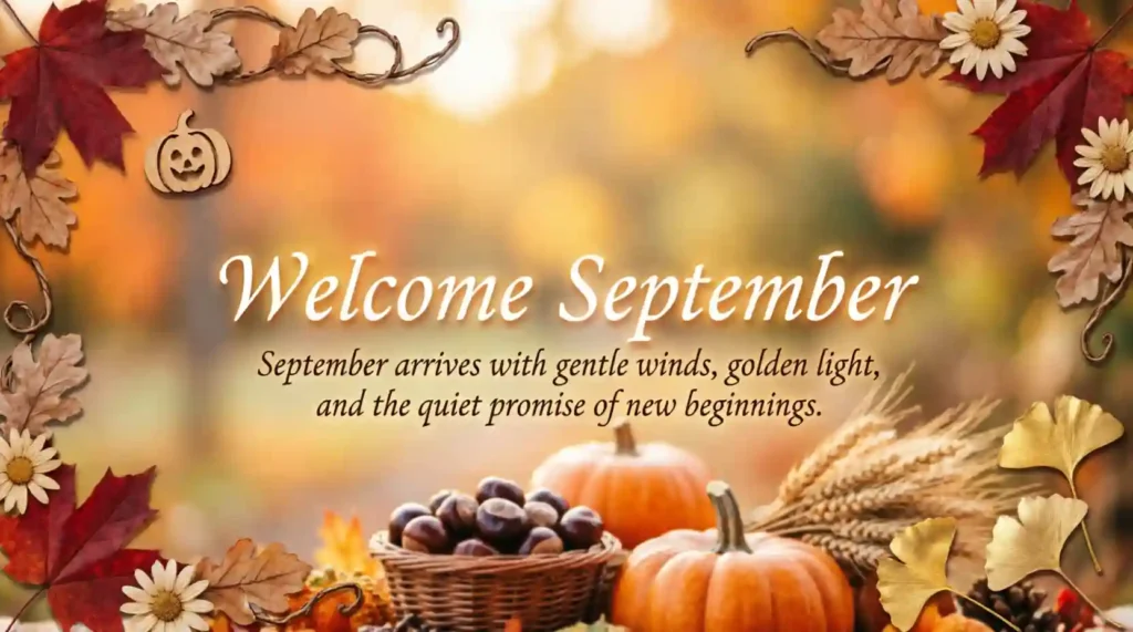 Heartfelt Welcome September Quotes