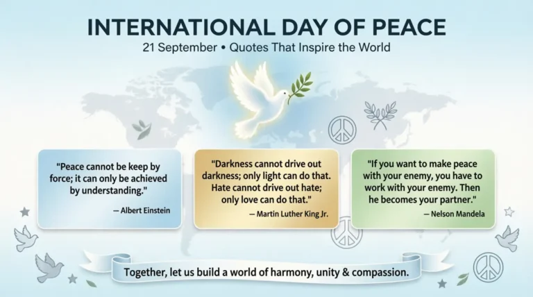 International Day of Peace Quotes