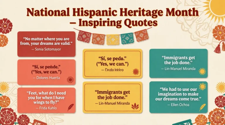 National Hispanic Heritage Month Quotes